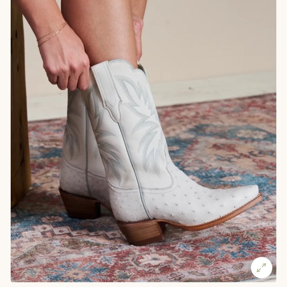 Women's Tecovas The Sadie Ostrich Boots - 7.5 - Picture 3 of 6